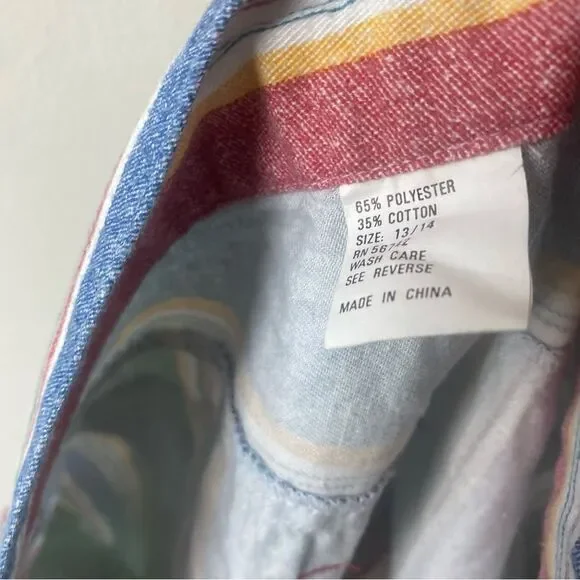 Camptown club vintage new with tag striped rainbow shorts - Picture 6 of 6